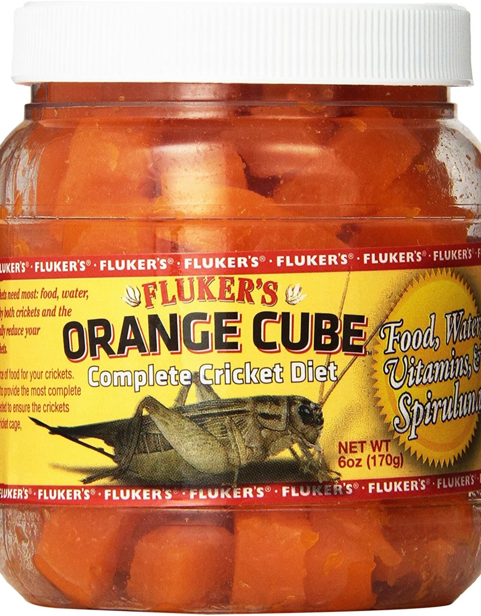 Fluker's FLUKER'S Orange Cube Complete Cricket Diet