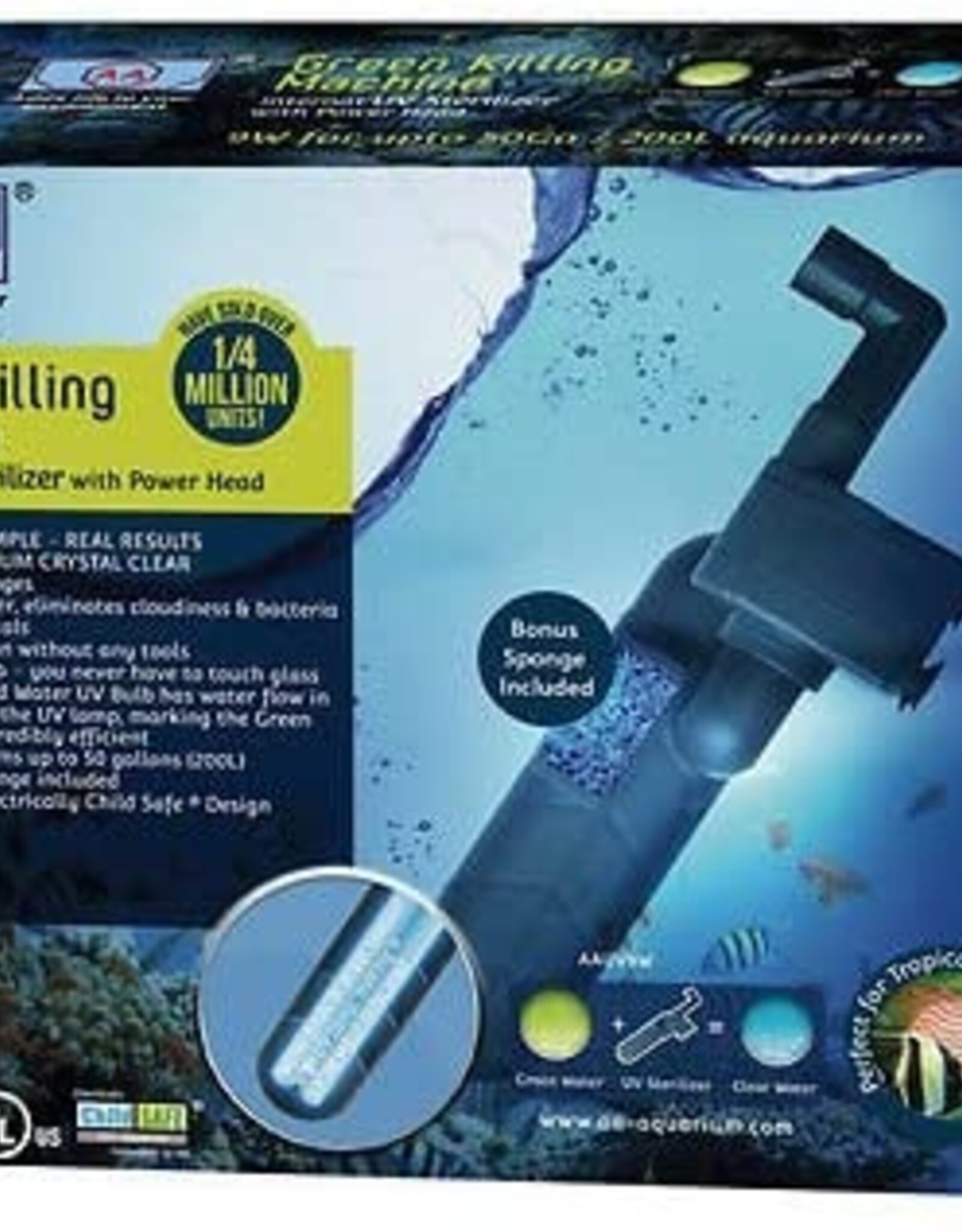 AA Aquarium Green Killing Machine UV Sterilizer
