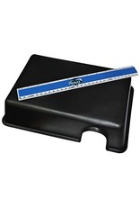 New Cal Pet NEWCAL Black Plastic Reptile Hide Rectangle