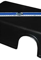 New Cal Pet NEWCAL Black Plastic Reptile Hide Rectangle