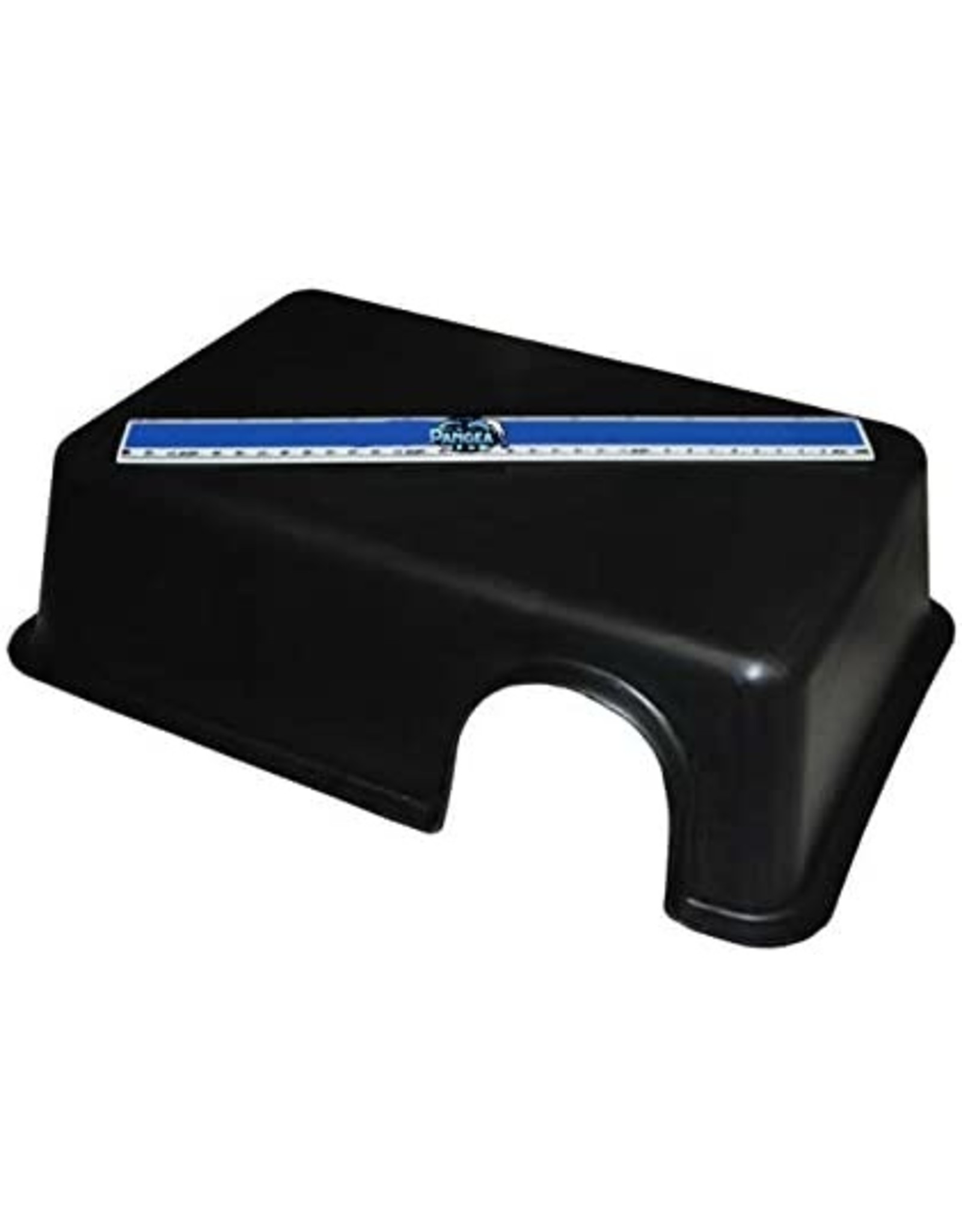 New Cal Pet NEWCAL Black Plastic Reptile Hide Rectangle