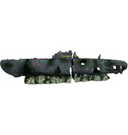 Burgham Aqua-Fit AQUA-FIT Submarine Wreck 16x4x3"