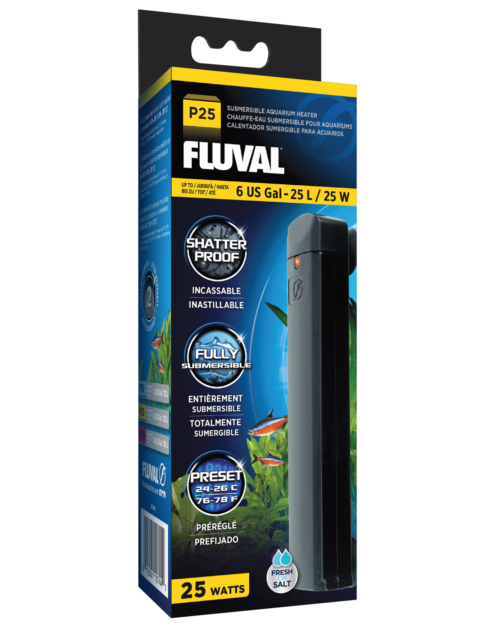 Fluval FLUVAL Pre-Set Aquarium Heater