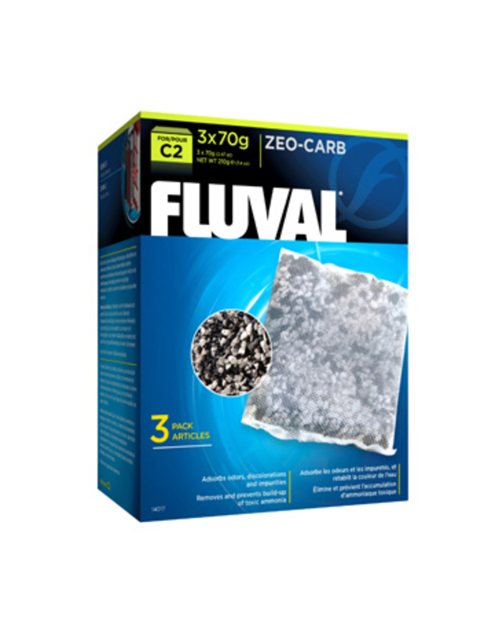 Fluval FLUVAL Zeo-Carb Replacement 3 Pack