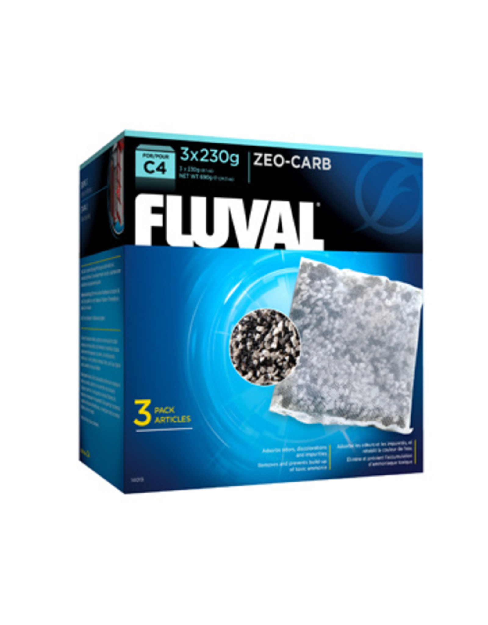 Fluval FLUVAL Zeo-Carb Replacement 3 Pack