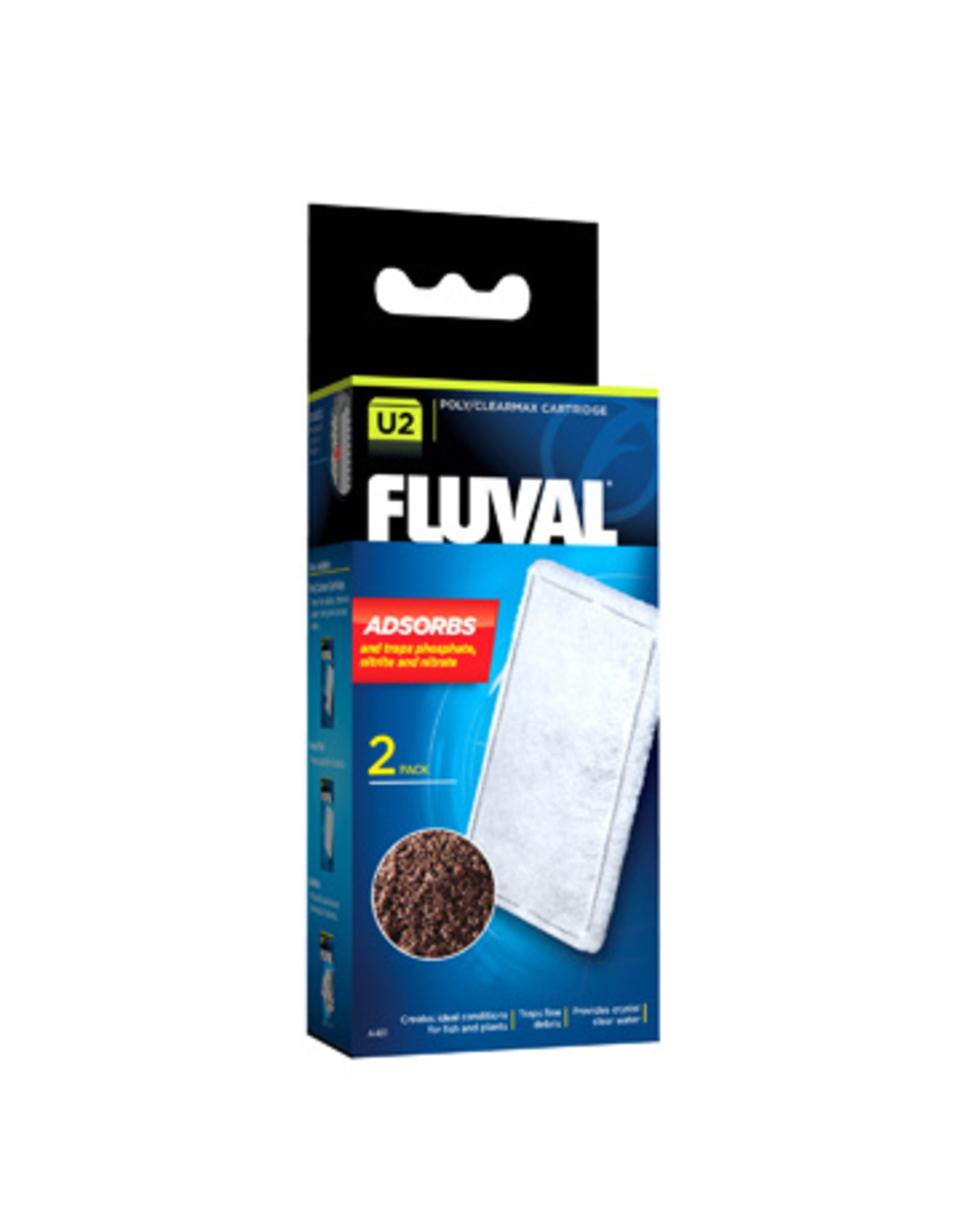 Fluval FLUVAL Underwater Filter Cartridge 2 Pack (Foam/polycarbon/polyclearmax)