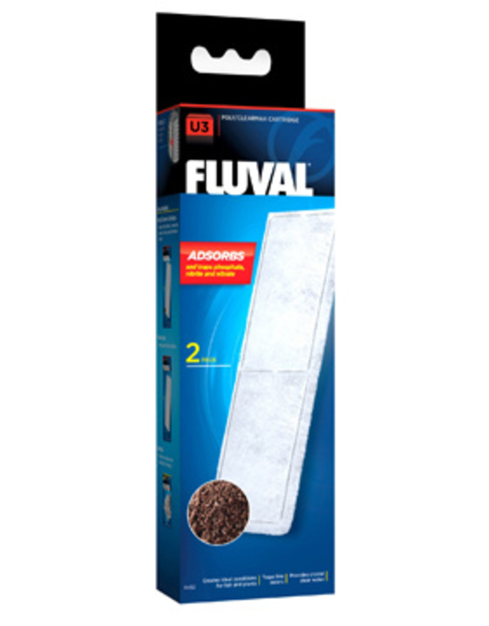 Fluval FLUVAL Underwater Filter Cartridge 2 Pack (Foam/polycarbon/polyclearmax)