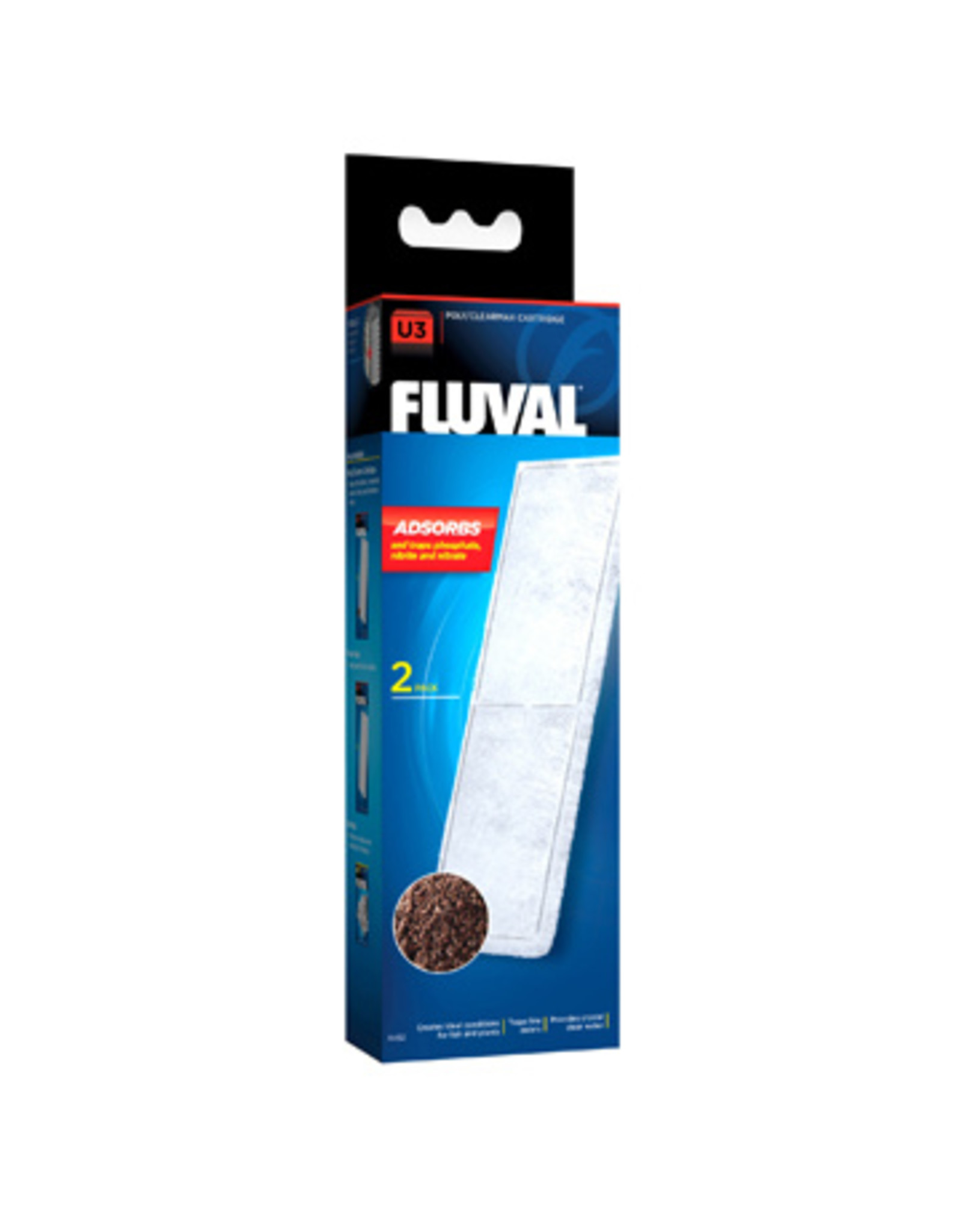 Fluval FLUVAL Underwater Filter Cartridge 2 Pack (Foam/polycarbon/polyclearmax)