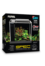 Fluval FLUVAL SPEC Black Glass Aquarium 2.6 gallon