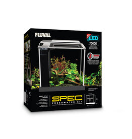 Fluval FLUVAL SPEC Black Glass Aquarium 2.6 gallon