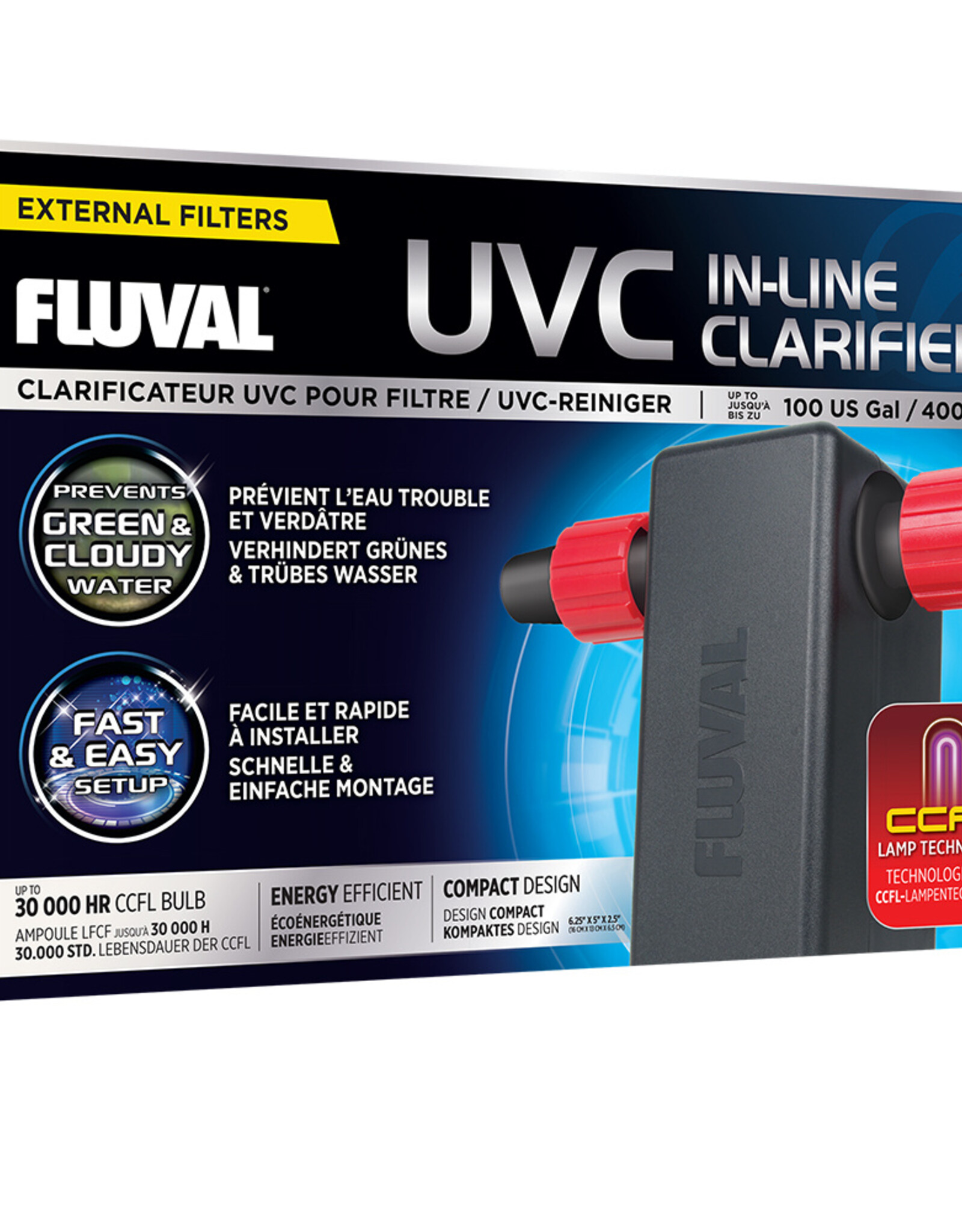 Fluval FLUVAL In-Line UVC Clarifier