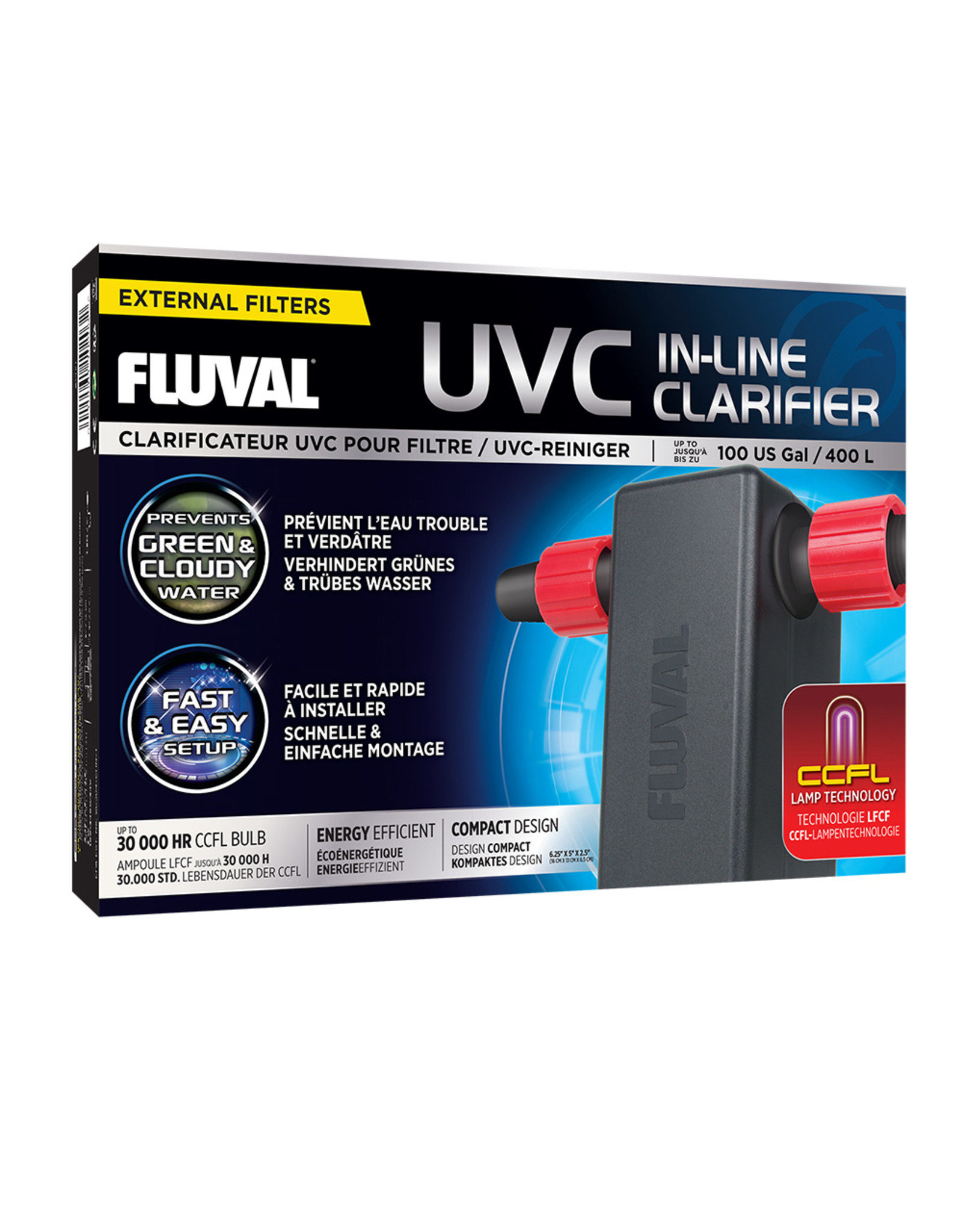 Fluval FLUVAL In-Line UVC Clarifier