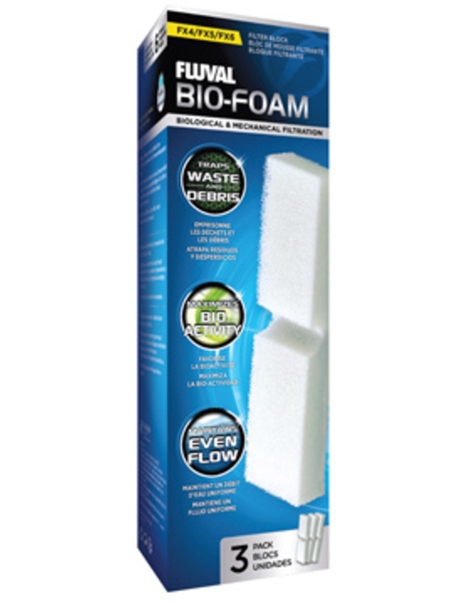 Fluval FLUVAL FX Filter Foam 3 Pack