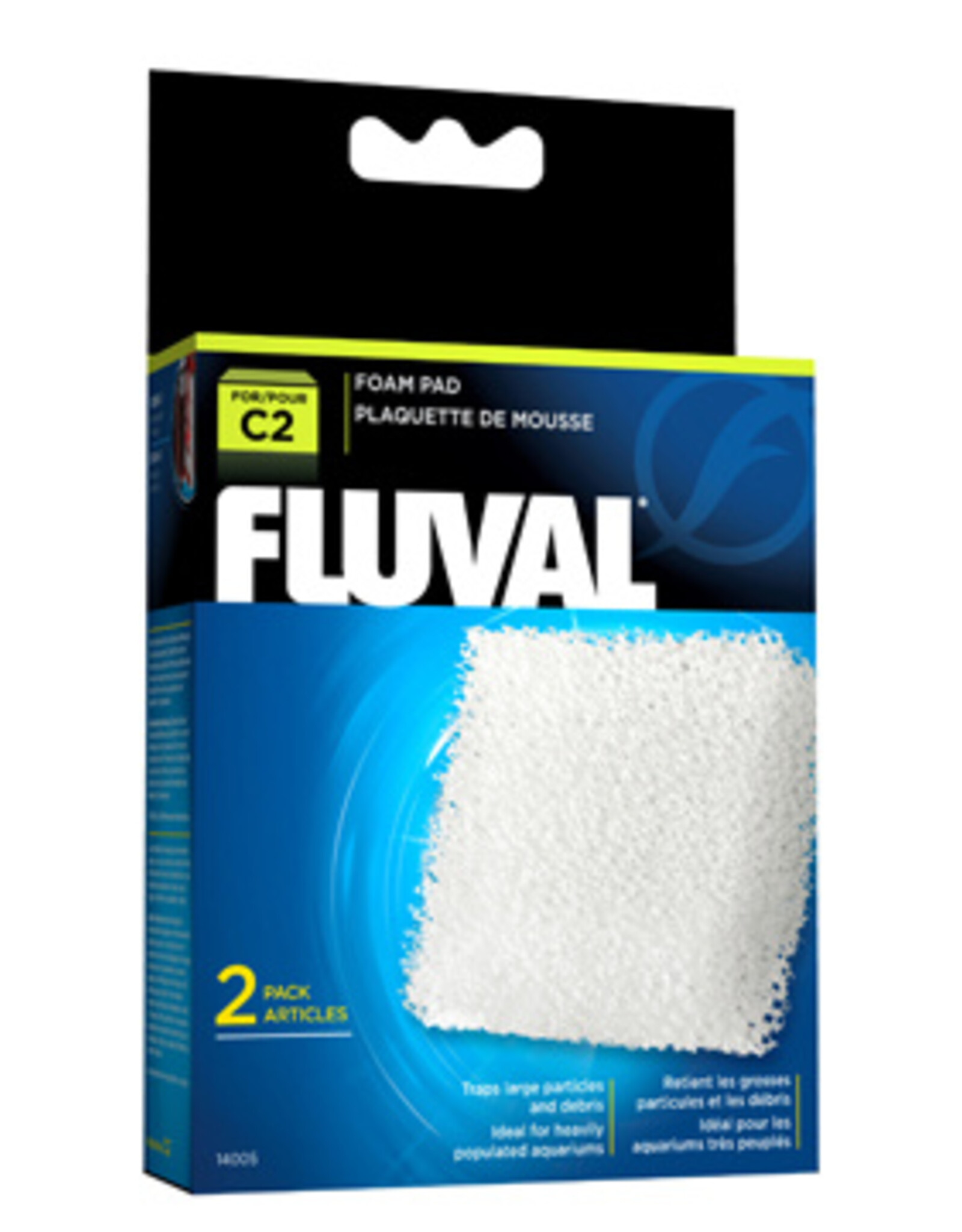 Fluval FLUVAL C Series Foam Pad Replacement 2 Pack
