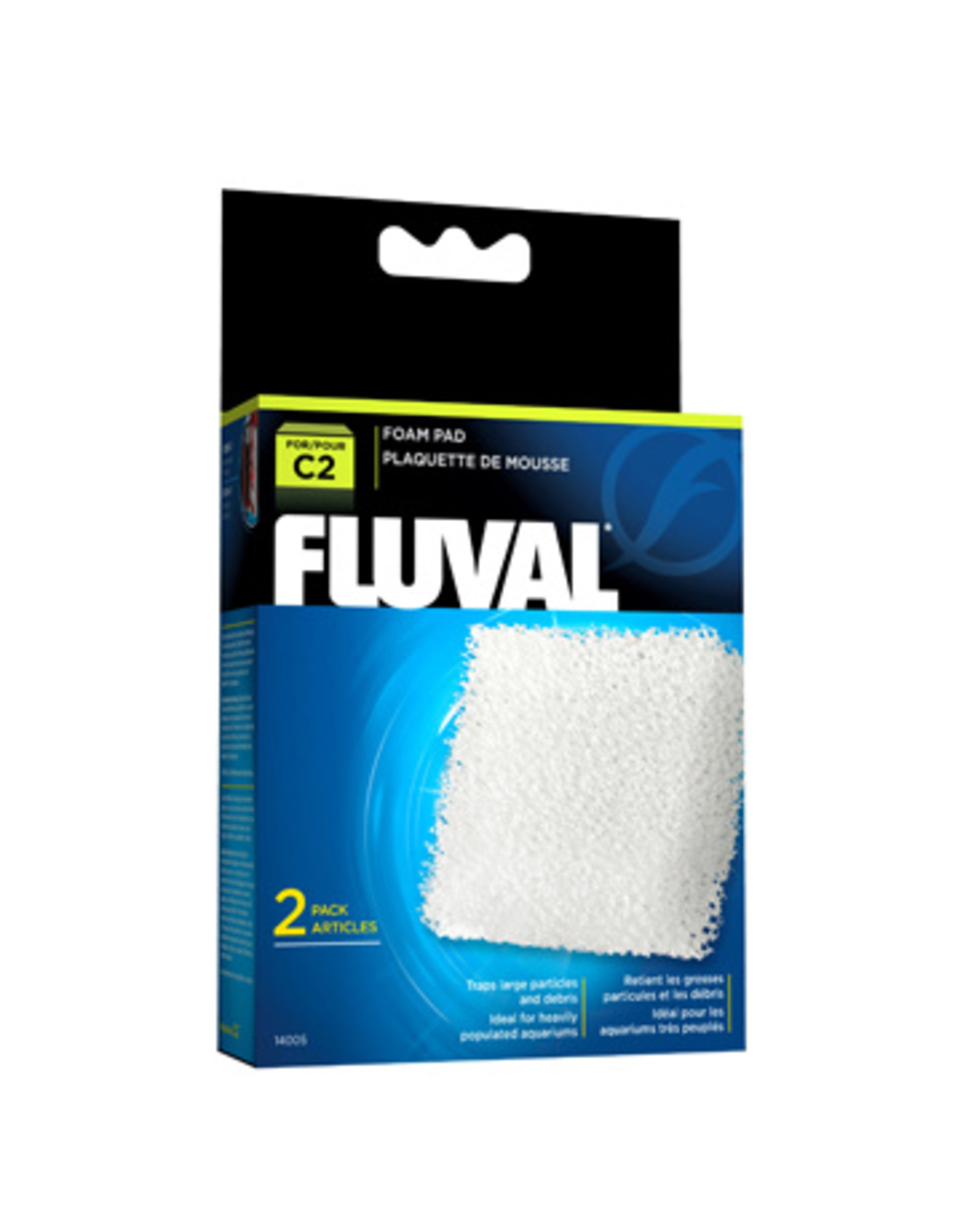 Fluval FLUVAL C Series Foam Pad Replacement 2 Pack