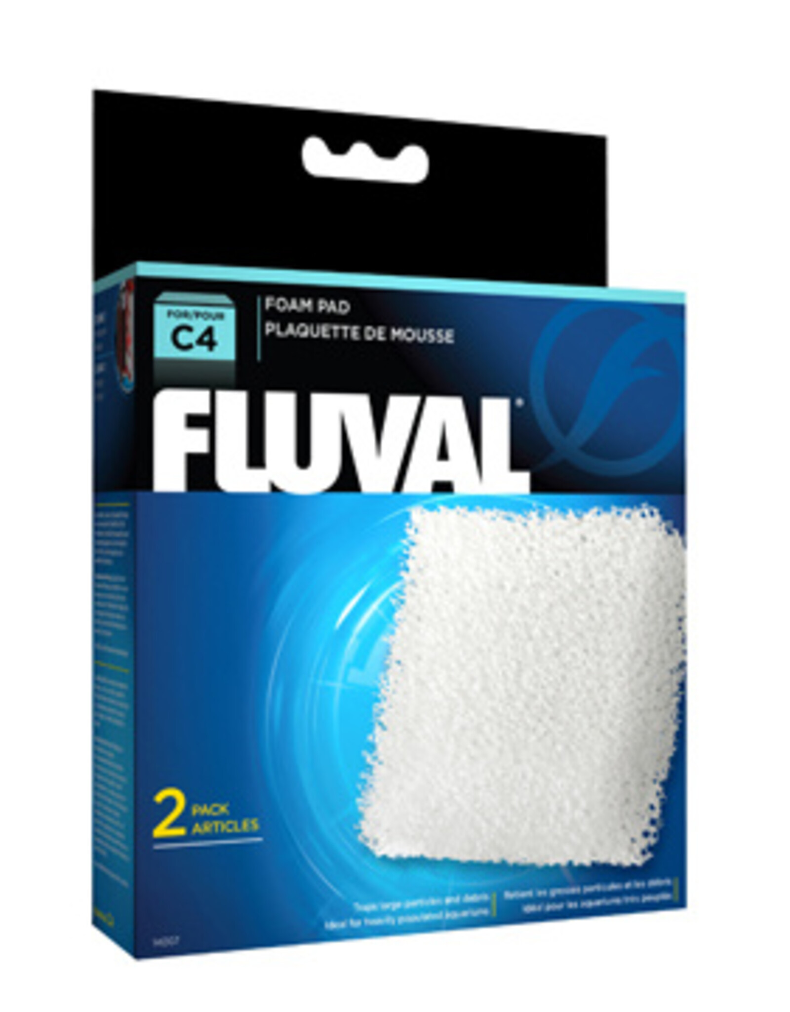 Fluval FLUVAL C Series Foam Pad Replacement 2 Pack