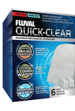 Fluval FLUVAL Replacement Filter Pad 306/307/406/407 6 Pack