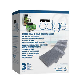 Fluval FLUVAL Edge Replacement Carbon 3 Pack