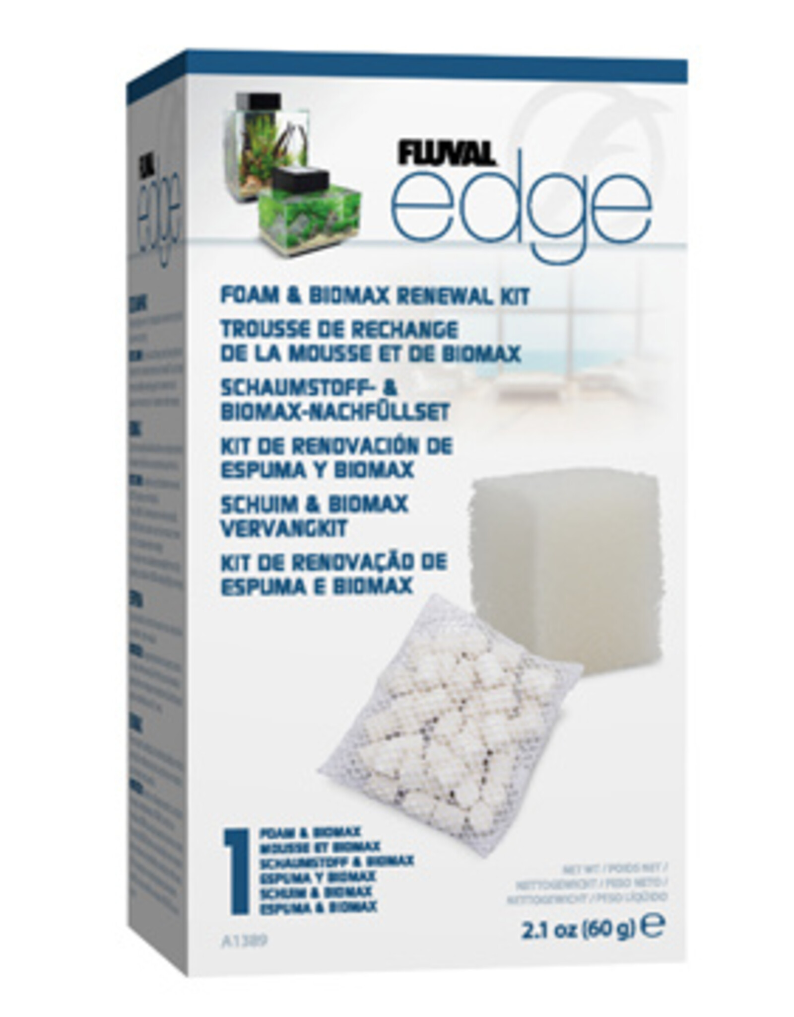 Fluval FLUVAL Edge Foam and Biomax Renewal Kit