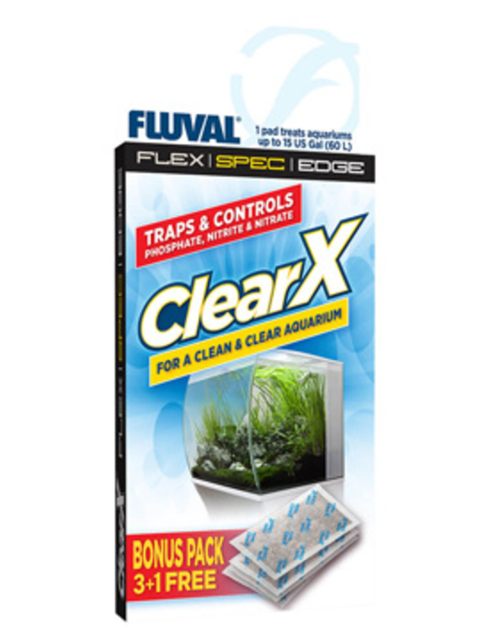 Fluval FLUVAL ClearX 3 Pack +1 Free