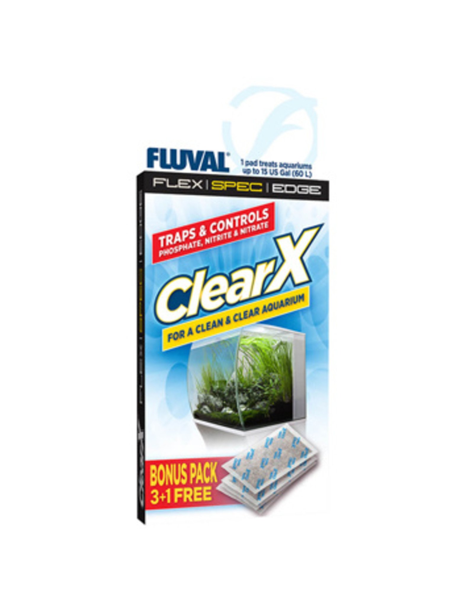 Fluval FLUVAL ClearX 3 Pack +1 Free