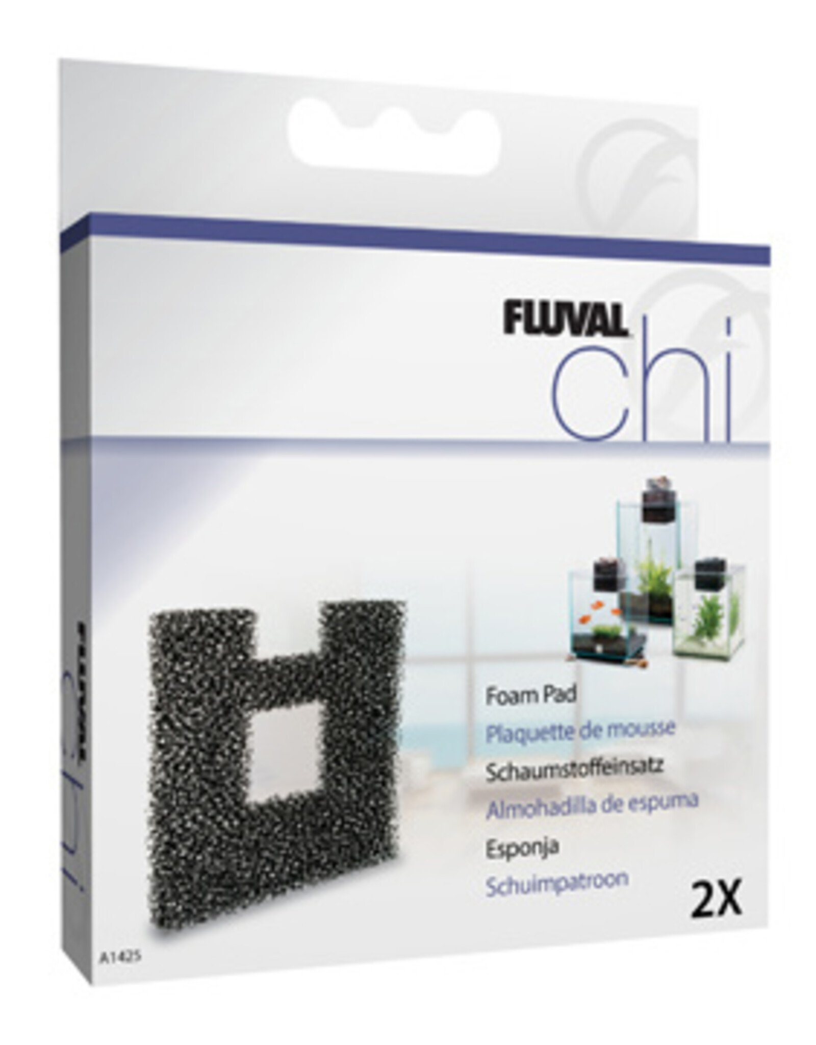 Fluval FLUVAL CHI I & II Replacement Foam Pad 2 Pack