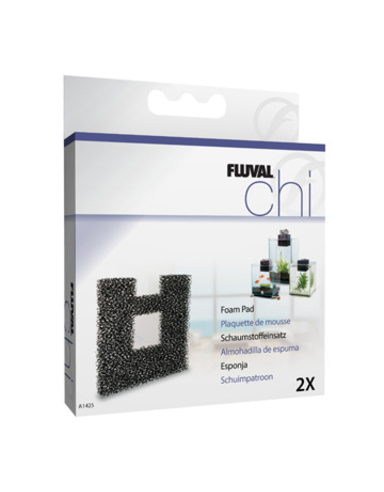Fluval FLUVAL CHI I & II Replacement Foam Pad 2 Pack