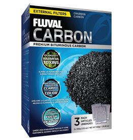 Fluval FLUVAL Carbon 3 x 100g