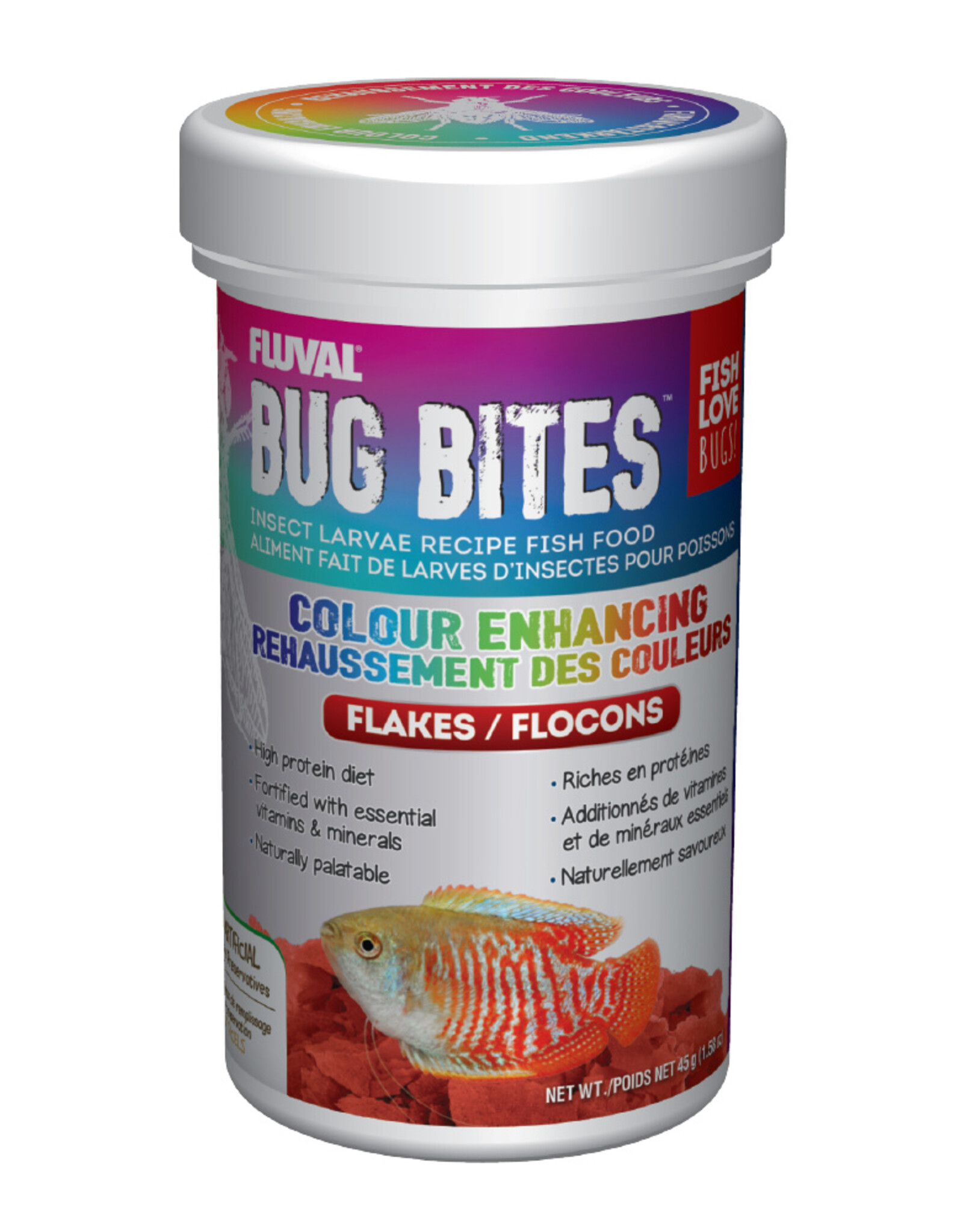 Fluval FLUVAL Bug Bites Flakes