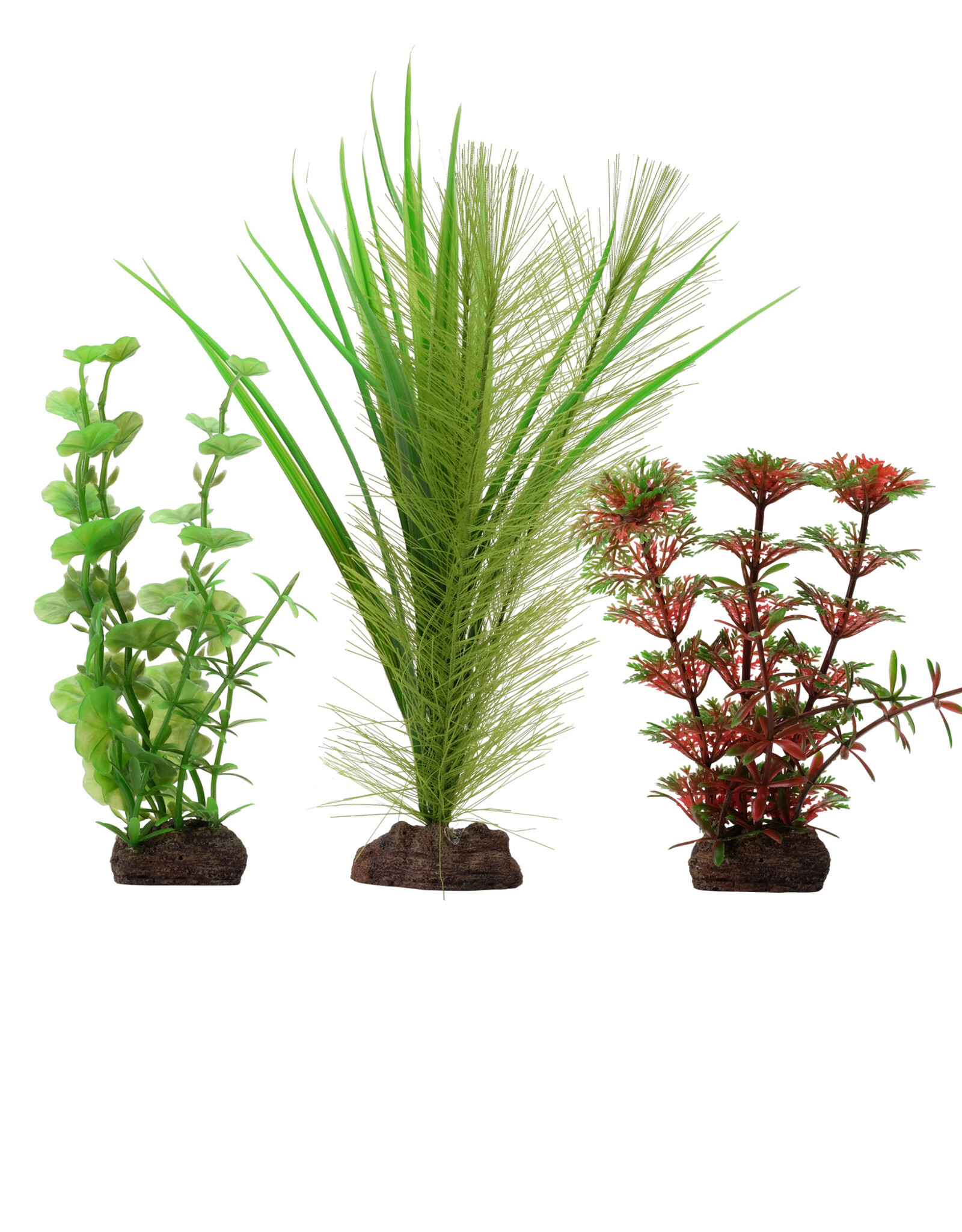 Fluval FLUVAL Aqualife Plant Scape Red Limnophila 3 Plant Set 4-8"