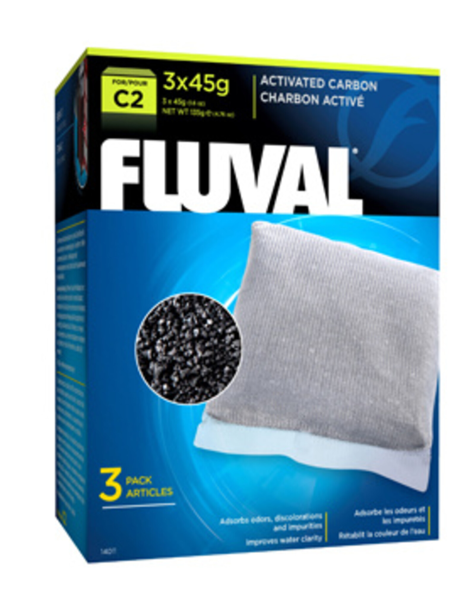 Fluval FLUVAL Activated Carbon C Series Replacement 3 Pack