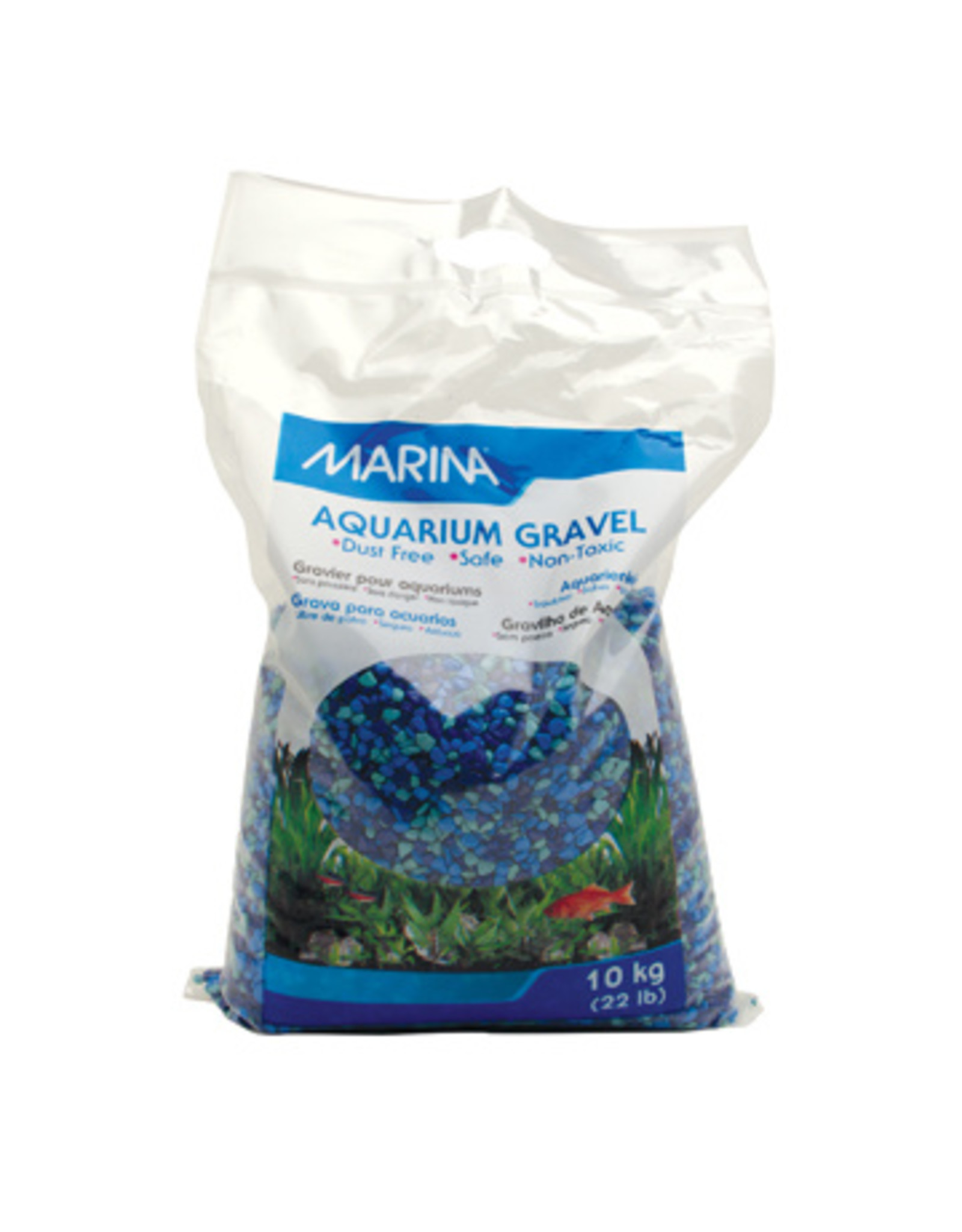 Marina MARINA Aquarium Gravel Tri-Color Blue