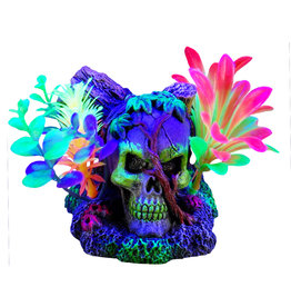 Marina MARINA iGlo Skull with Vines with Plants, 3"