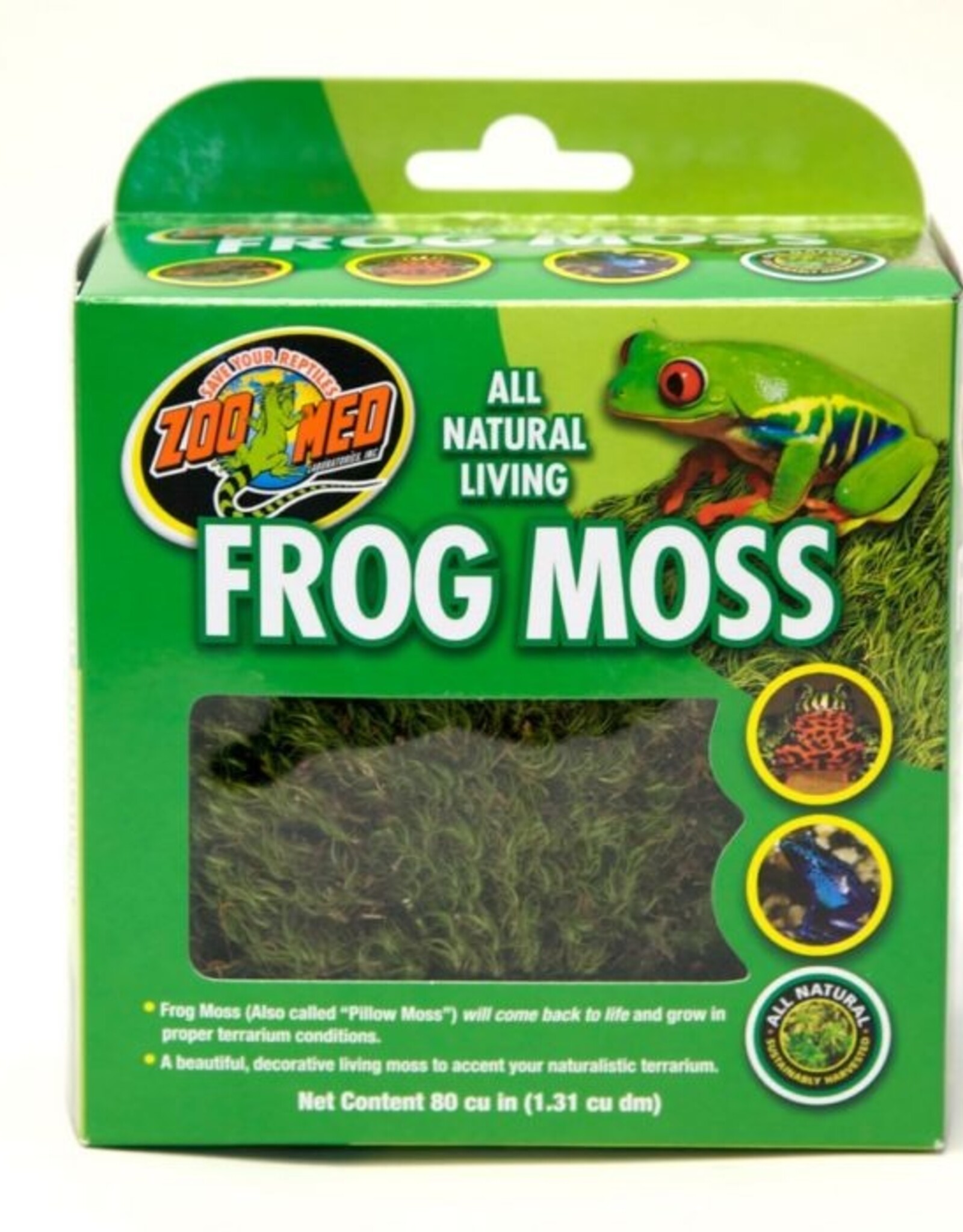 Zoo Med ZOO MED All Natural Frog Moss 80Cu In