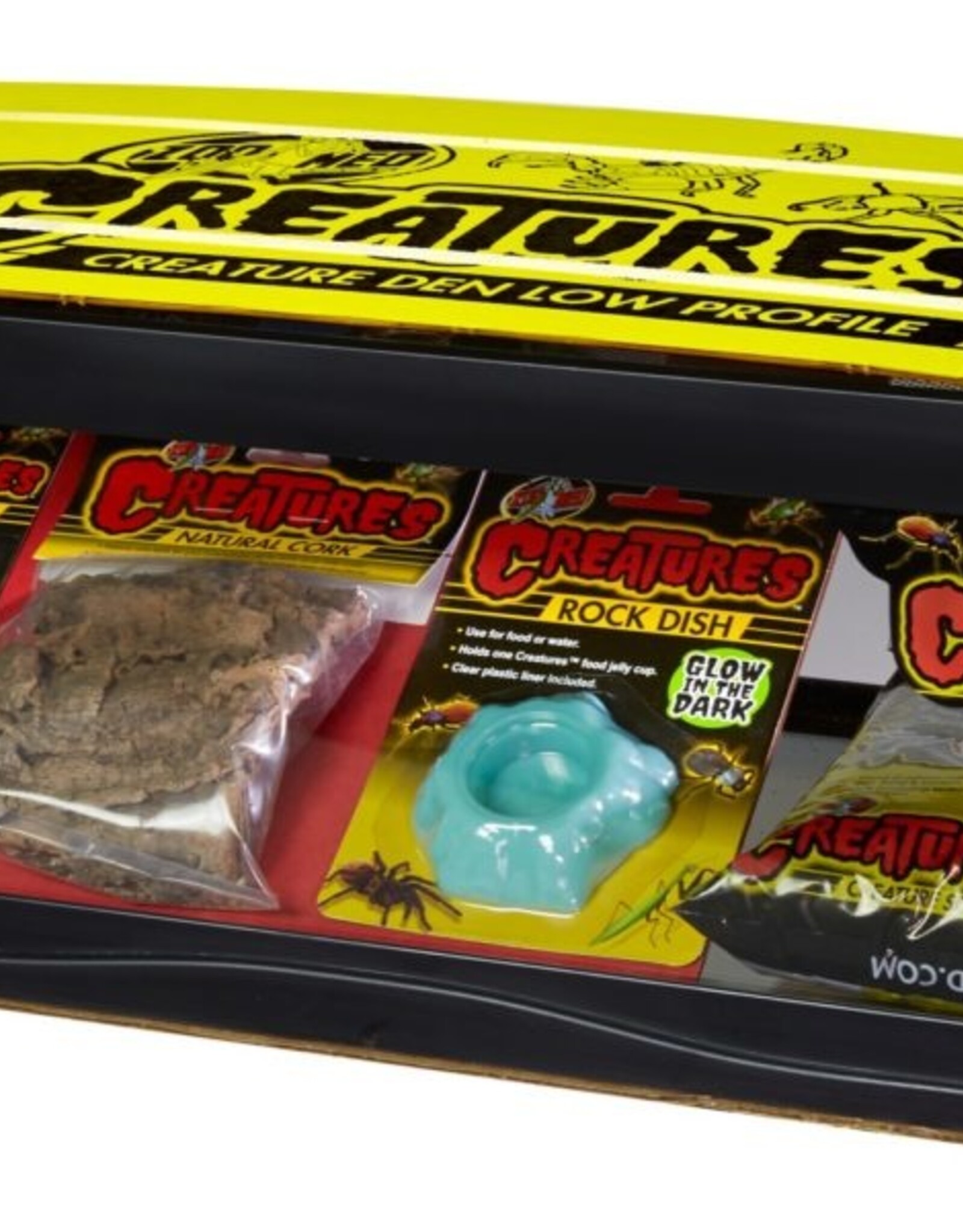 Zoo Med ZOO MED Creatures Den Low Profile Habitat Kit 6 gallon 10.5 inch x 20.5 inch x 8