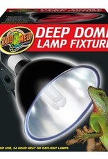Zoo Med ZOO MED Deep Dome Lamp Fixture To 160 watt Boxed