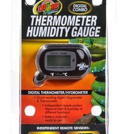 Zoo Med ZOO MED Digital Thermometer/Hygrometer with Temperature and Humidity Guage