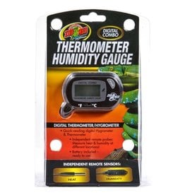 Zoo Med ZOO MED Digital Thermometer/Hygrometer with Temperature and Humidity Guage