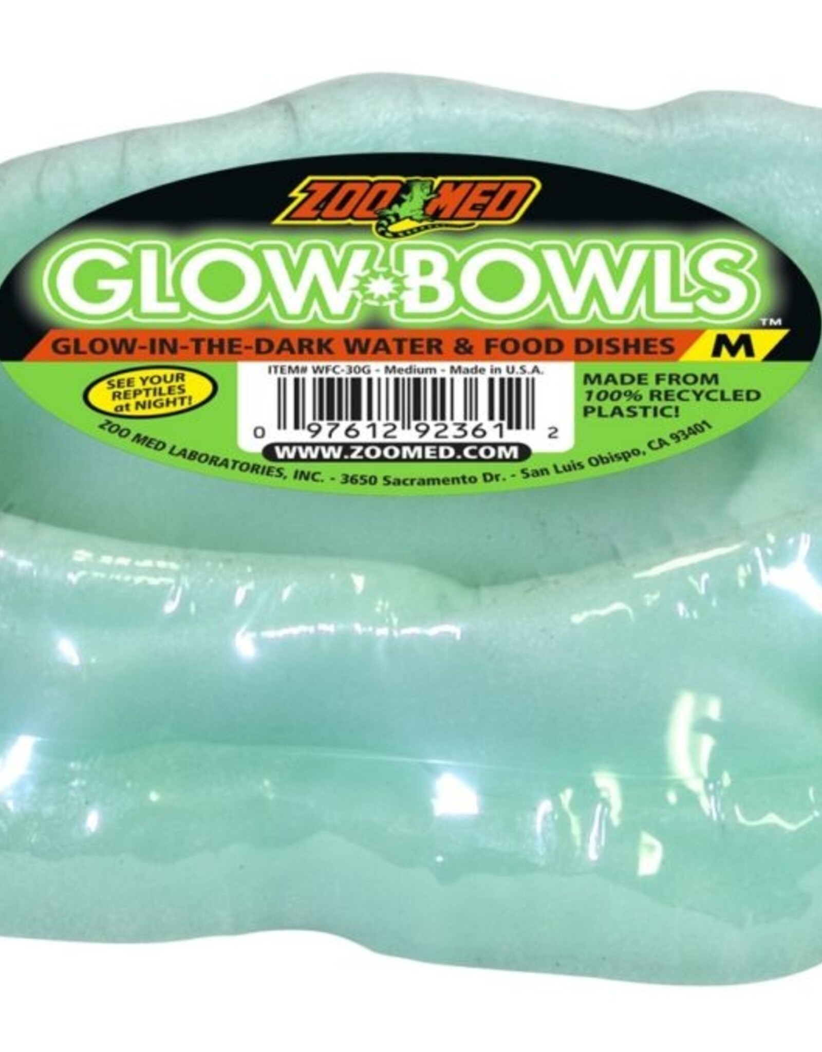 Zoo Med ZOO MED Glow-Bowls Water & Food Dish