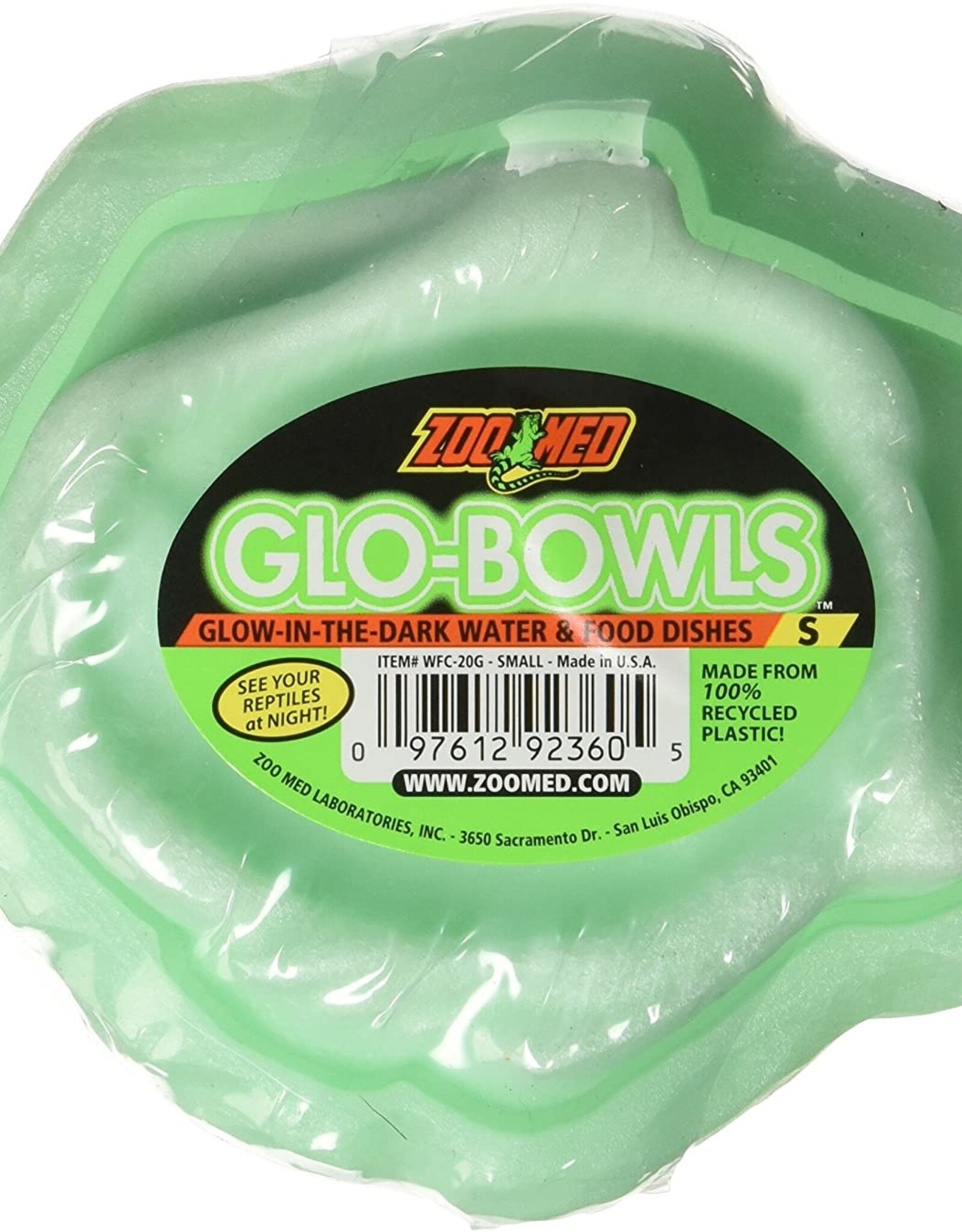 Zoo Med ZOO MED Glow-Bowls Water & Food Dish