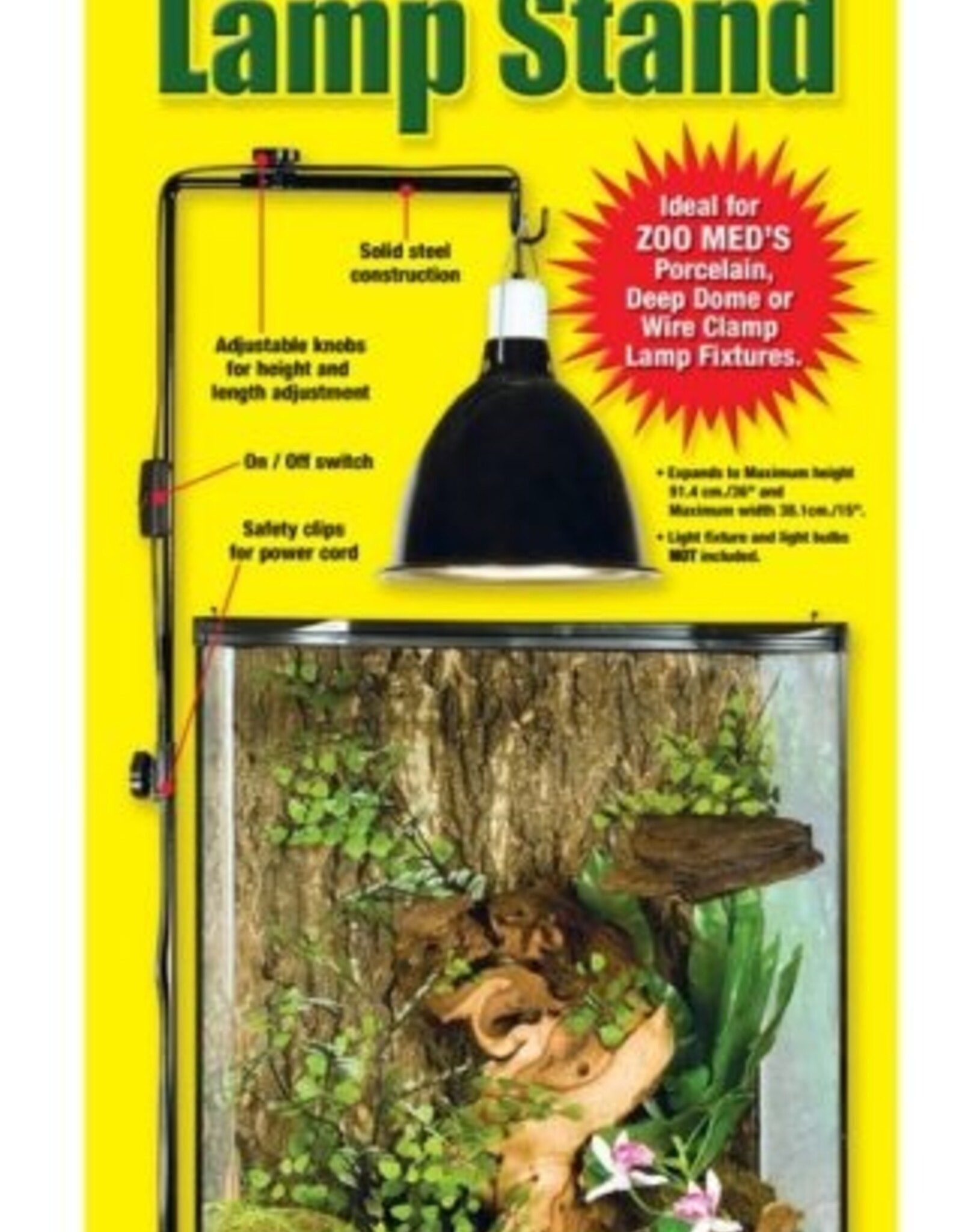 Zoo Med ZOO MED Lamp Stand Economy 10/20 gallon