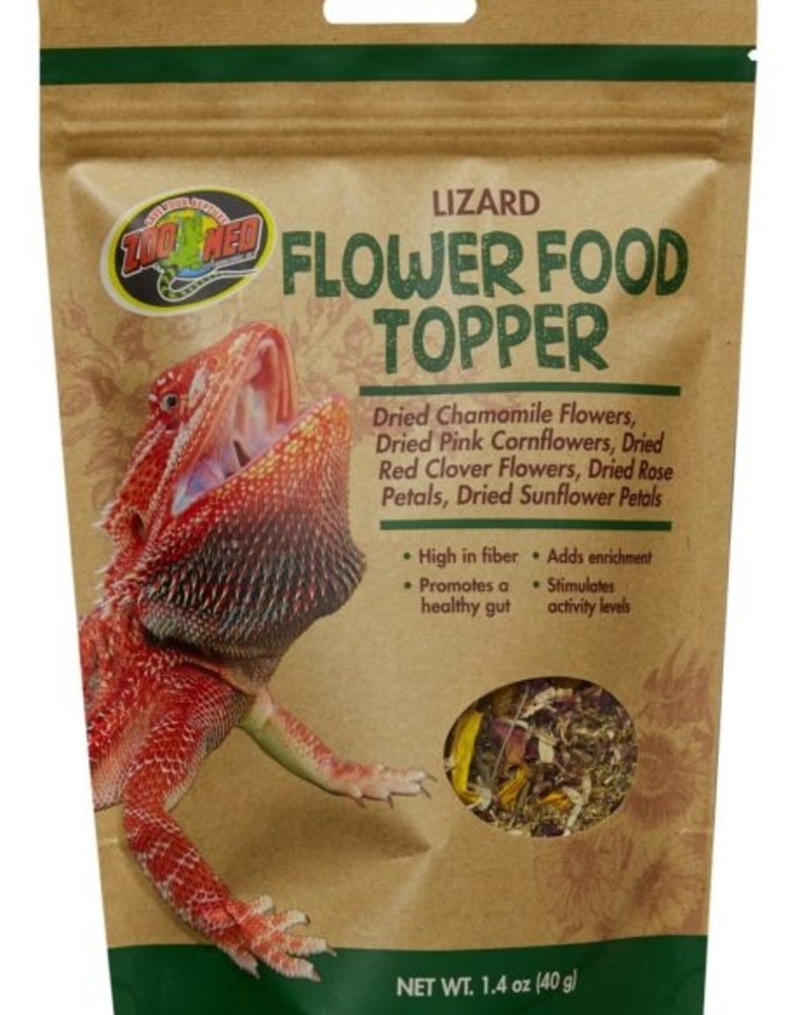 Zoo Med ZOO MED Lizard Flower Blend Food Topper