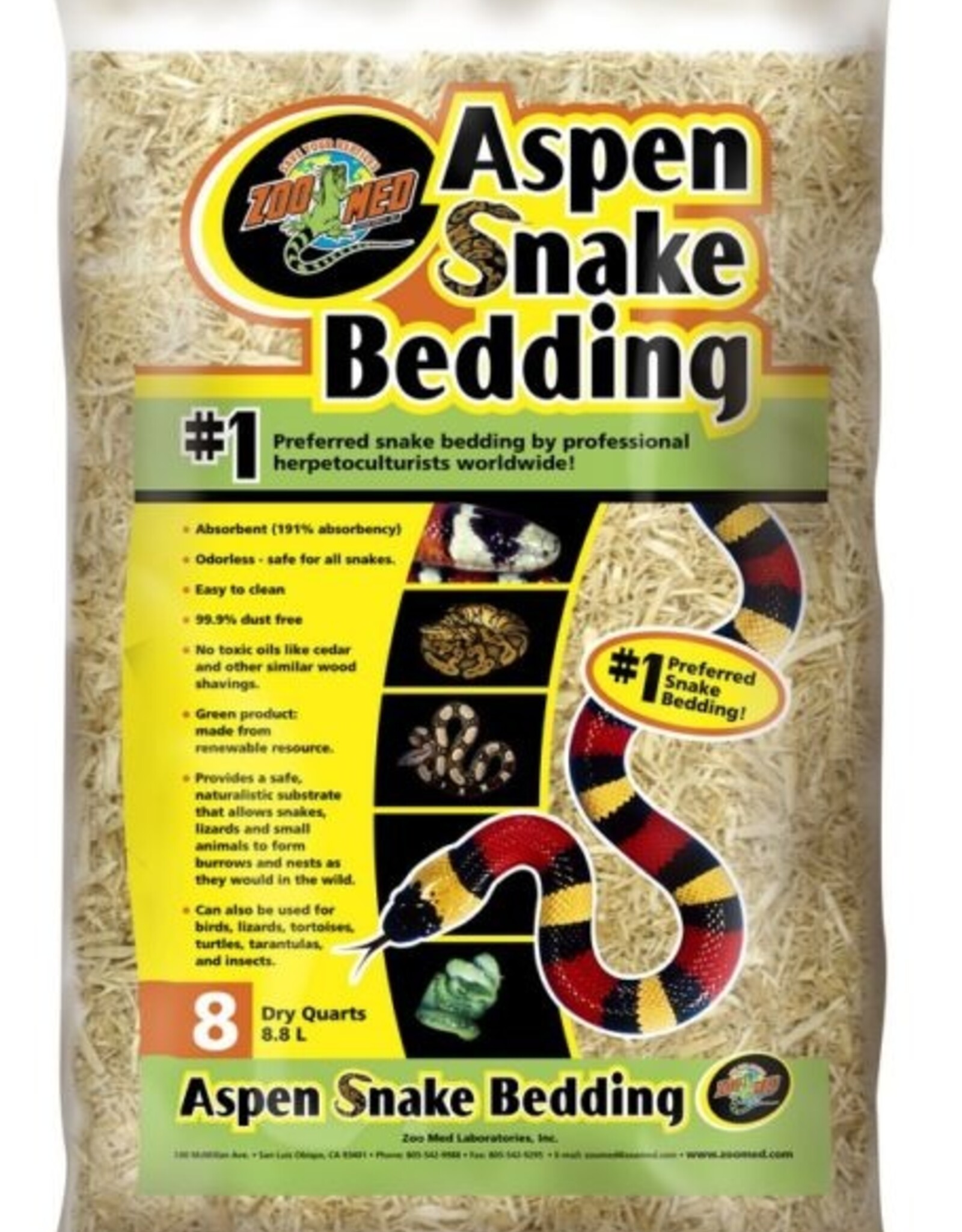 Zoo Med ZOO MED Snake Aspen Bedding