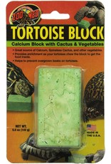 Zoo Med ZOO MED Tortoise Banquet Food and Calcium Block Large
