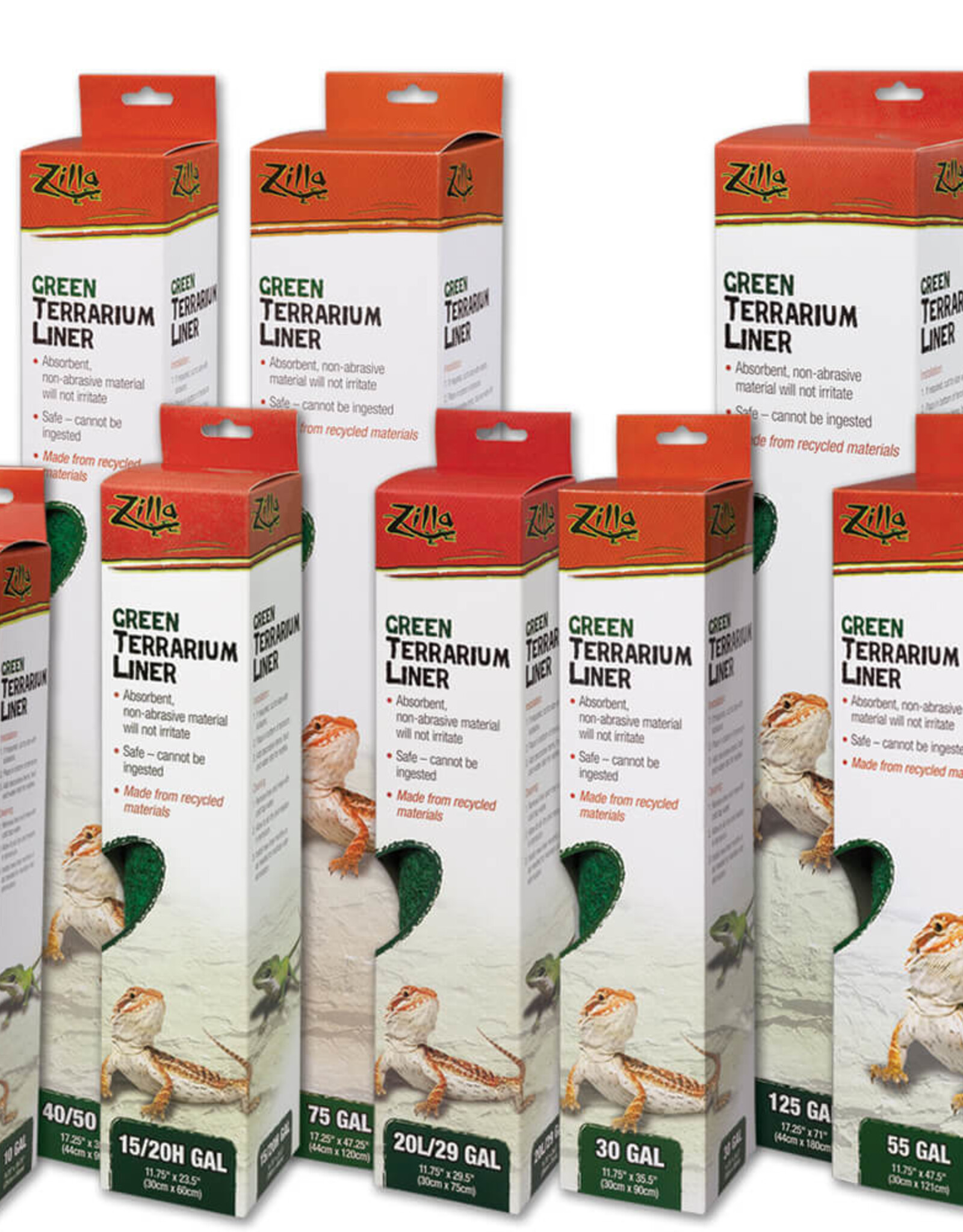 Zilla ZILLA Terrarium Liner Green