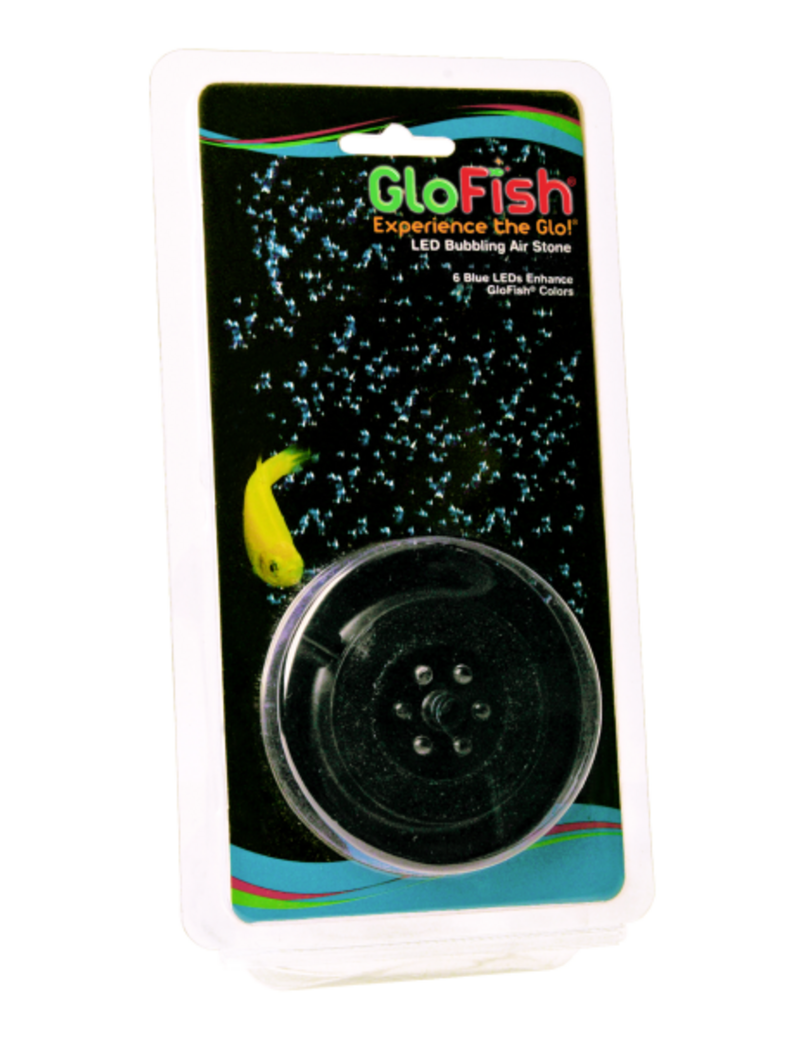 Tetra TETRA GloFish Round Bubbler with 6 Blue LEDS