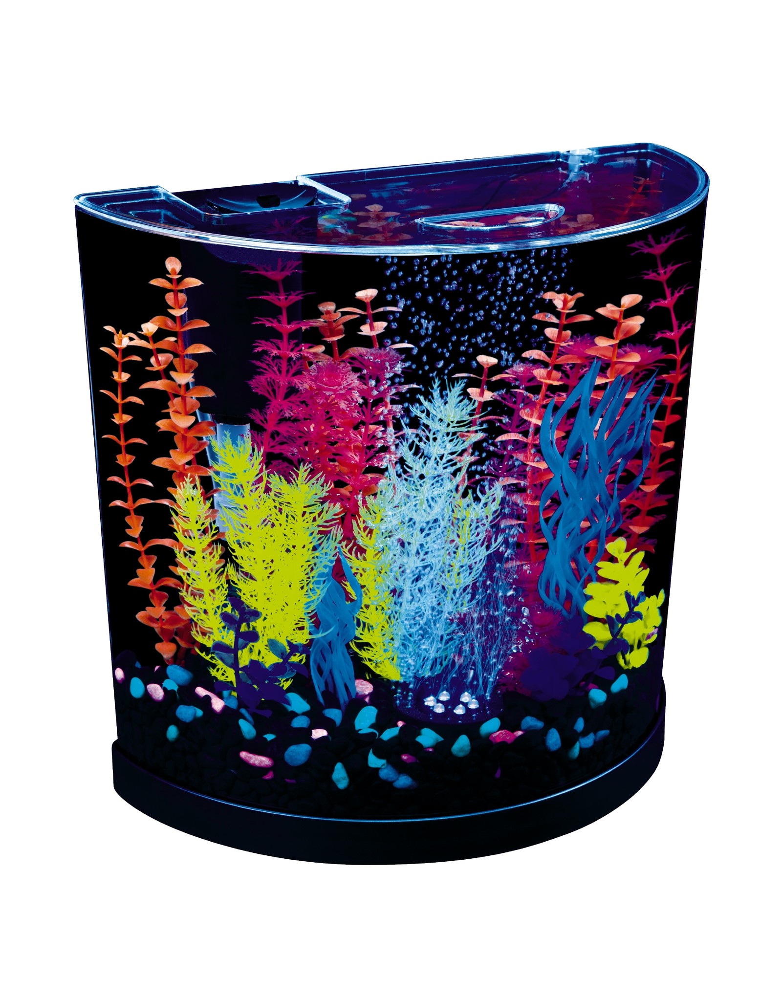 Tetra TETRA GloFish Round Bubbler with 6 Blue LEDS