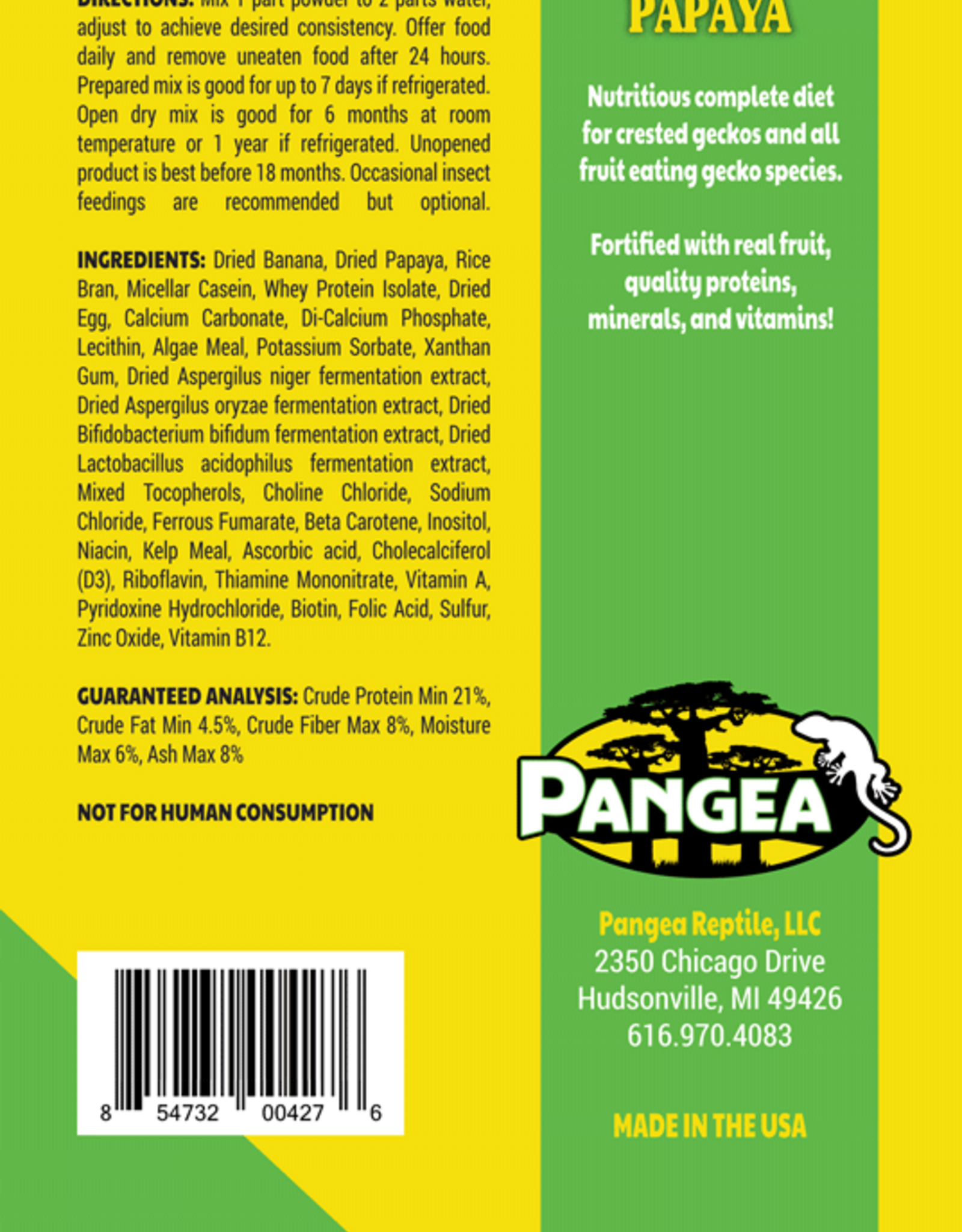 Pangea PANGEA Papaya Mix Complete Diet