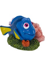 Penn Plax PENN PLAX Finding Nemo Dory with Coral Mini Resin Ornament Licensed