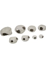 Penn Plax PENN PLAX Granite Hideaways 8 piece Assorted Prepack 4 Sizes 2 of Each